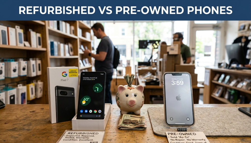 Refurbished vs Pre-Owned Phones